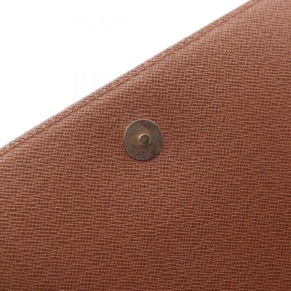 LOUIS VUITTON Brown Monogram Leather Shoulder Bag - Picture 8 of 9